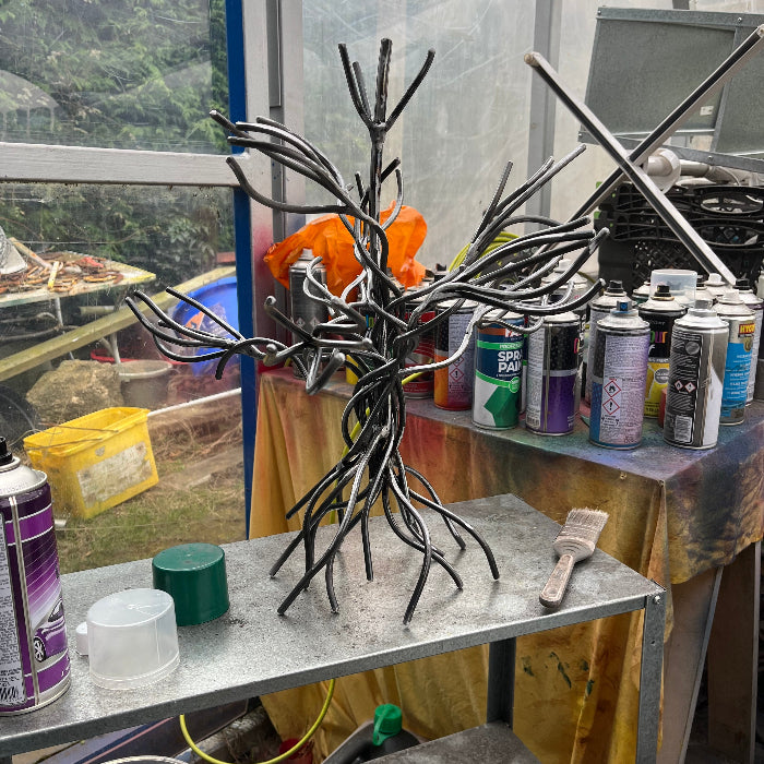 Tea light holder tree