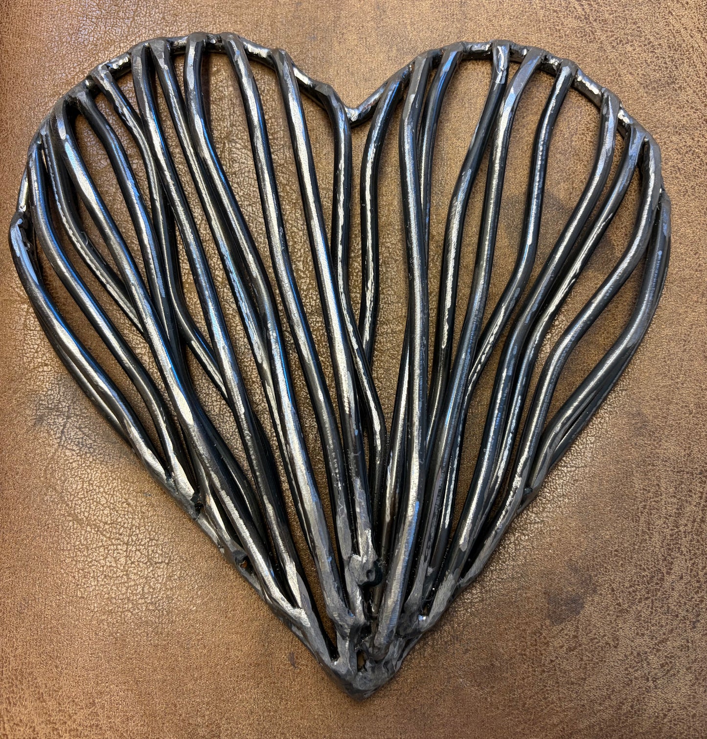 Metal Driftwood Heart