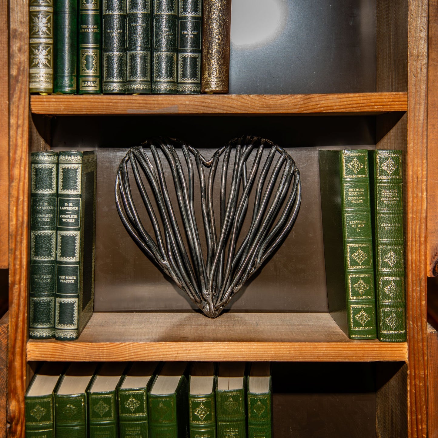 Metal Driftwood Heart – Coloured