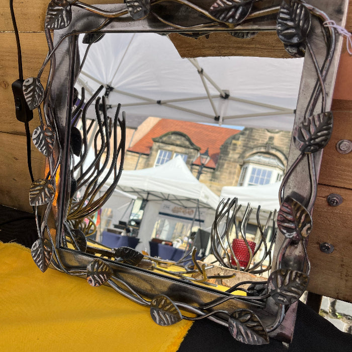 Metal Framed Mirror – Square